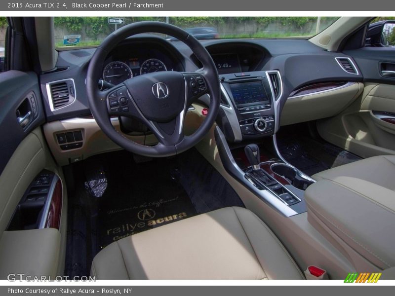 Black Copper Pearl / Parchment 2015 Acura TLX 2.4