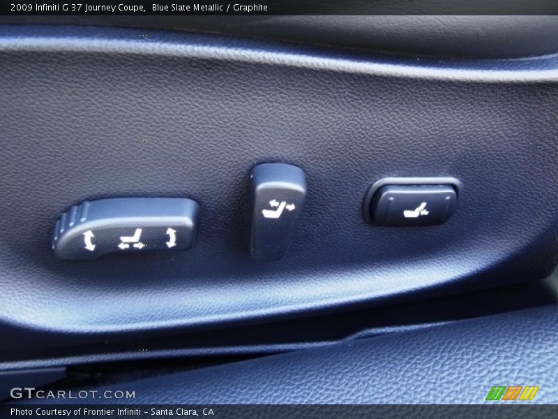 Blue Slate Metallic / Graphite 2009 Infiniti G 37 Journey Coupe