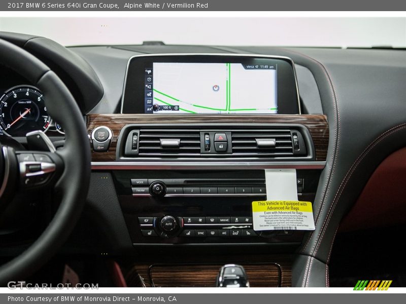 Navigation of 2017 6 Series 640i Gran Coupe