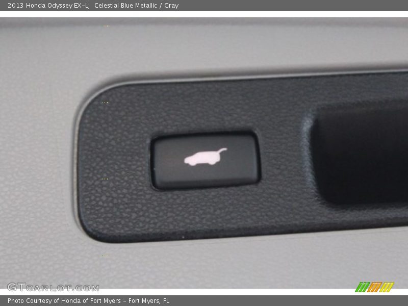 Celestial Blue Metallic / Gray 2013 Honda Odyssey EX-L
