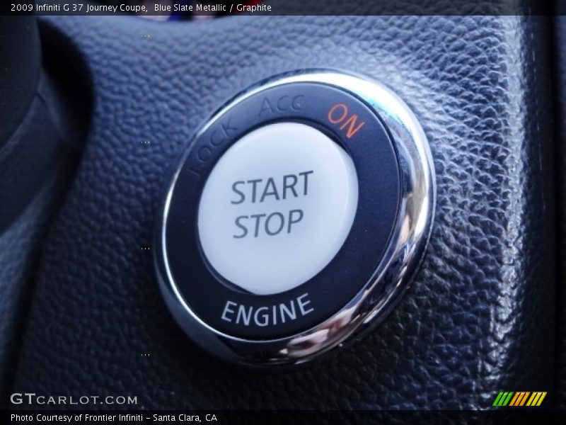 Blue Slate Metallic / Graphite 2009 Infiniti G 37 Journey Coupe