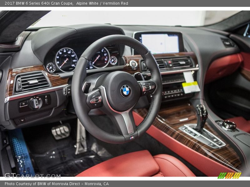 Dashboard of 2017 6 Series 640i Gran Coupe