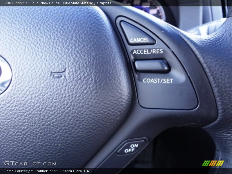Blue Slate Metallic / Graphite 2009 Infiniti G 37 Journey Coupe