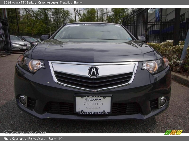 Graphite Luster Metallic / Ebony 2014 Acura TSX Sedan