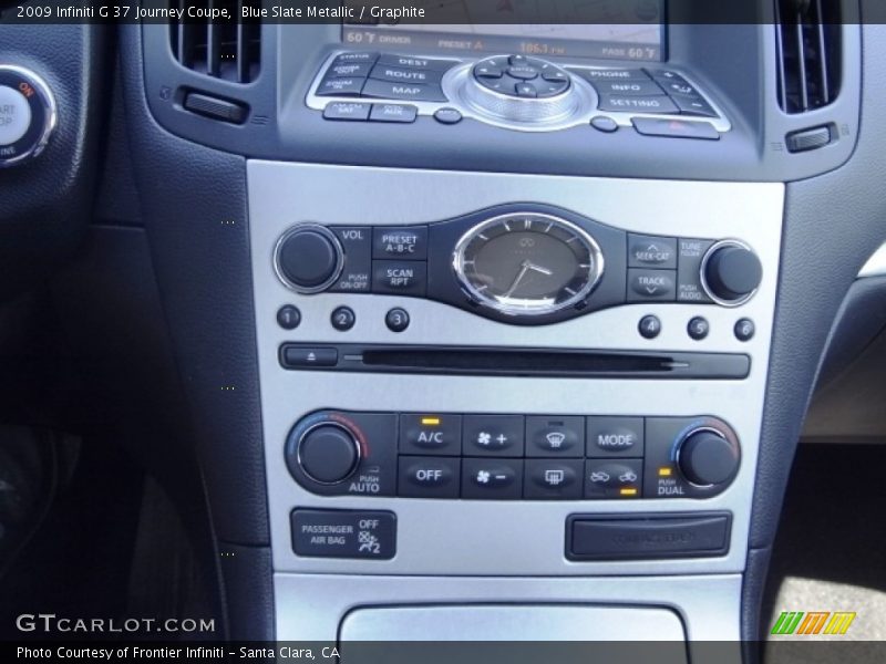 Blue Slate Metallic / Graphite 2009 Infiniti G 37 Journey Coupe