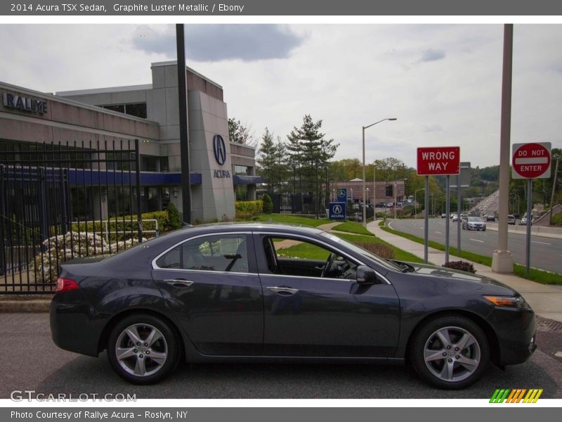 Graphite Luster Metallic / Ebony 2014 Acura TSX Sedan