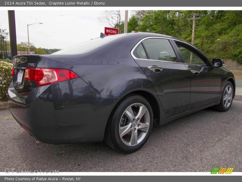 Graphite Luster Metallic / Ebony 2014 Acura TSX Sedan