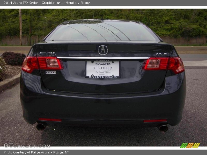 Graphite Luster Metallic / Ebony 2014 Acura TSX Sedan