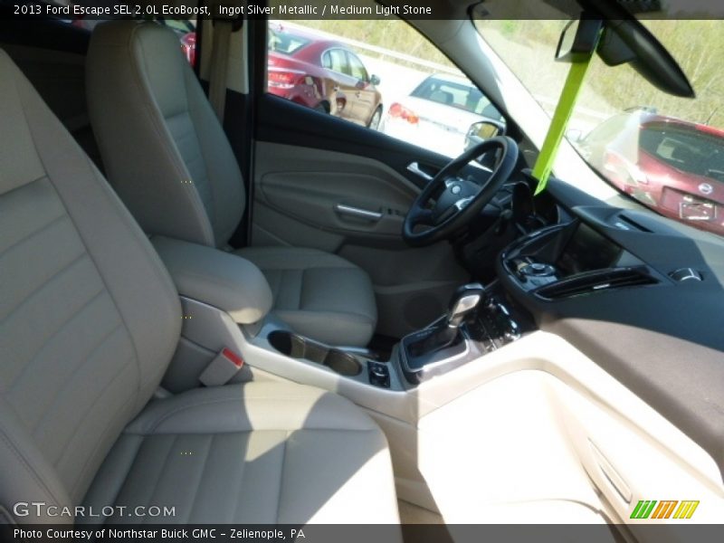 Ingot Silver Metallic / Medium Light Stone 2013 Ford Escape SEL 2.0L EcoBoost
