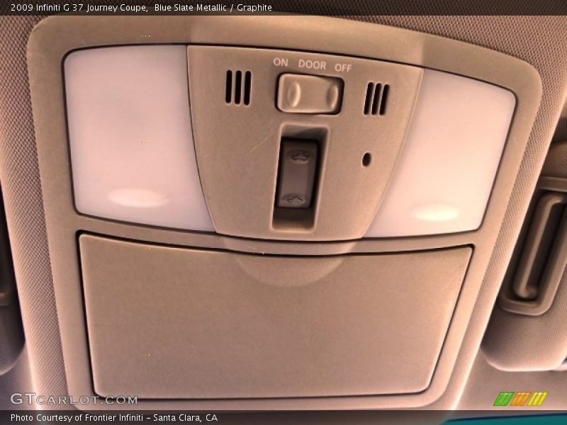 Blue Slate Metallic / Graphite 2009 Infiniti G 37 Journey Coupe