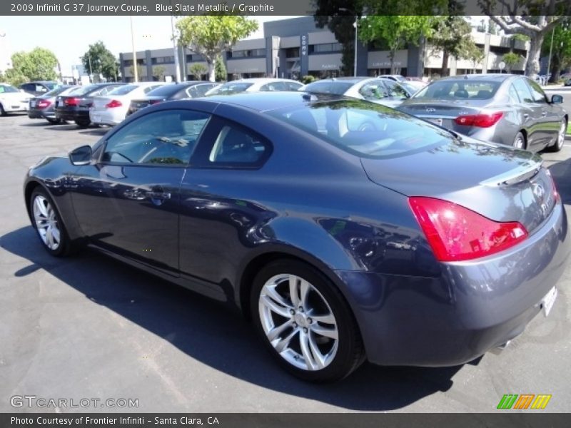 Blue Slate Metallic / Graphite 2009 Infiniti G 37 Journey Coupe