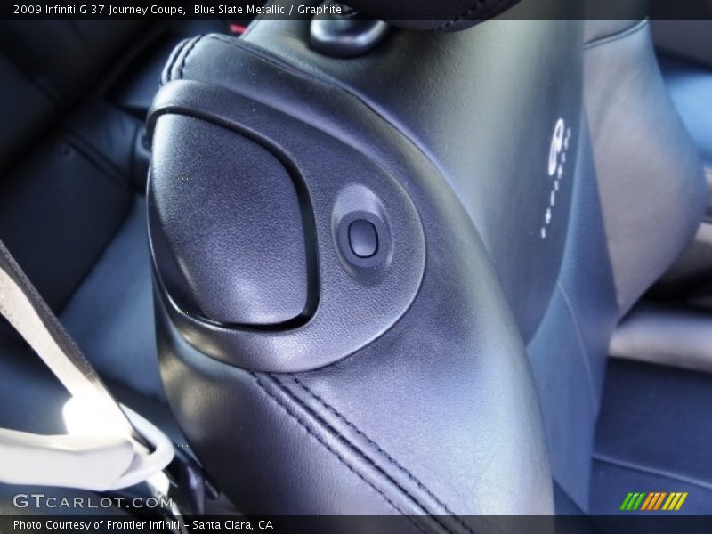 Blue Slate Metallic / Graphite 2009 Infiniti G 37 Journey Coupe