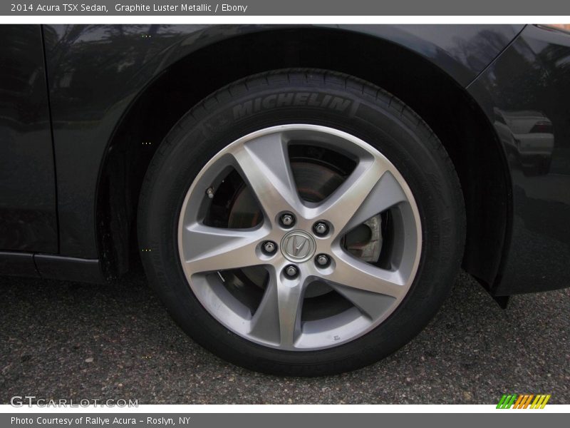 Graphite Luster Metallic / Ebony 2014 Acura TSX Sedan