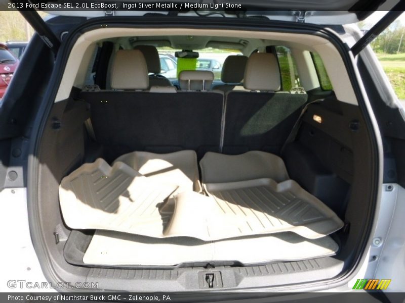 Ingot Silver Metallic / Medium Light Stone 2013 Ford Escape SEL 2.0L EcoBoost