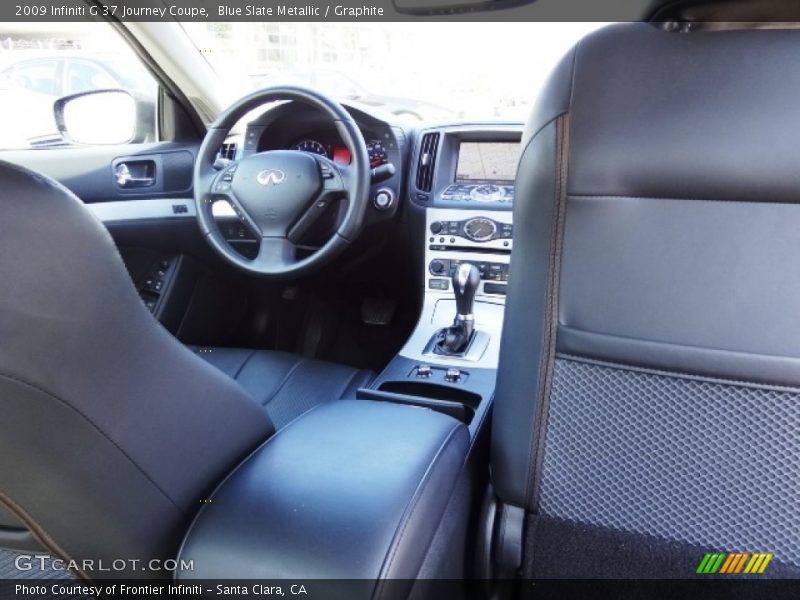 Blue Slate Metallic / Graphite 2009 Infiniti G 37 Journey Coupe