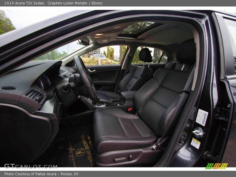 Graphite Luster Metallic / Ebony 2014 Acura TSX Sedan