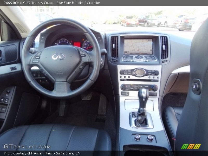 Blue Slate Metallic / Graphite 2009 Infiniti G 37 Journey Coupe