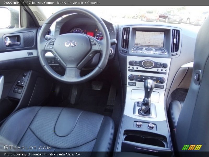 Blue Slate Metallic / Graphite 2009 Infiniti G 37 Journey Coupe