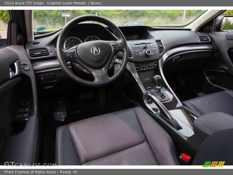 Graphite Luster Metallic / Ebony 2014 Acura TSX Sedan