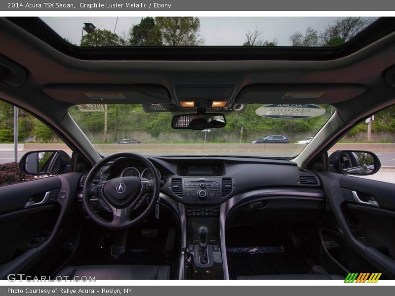 Graphite Luster Metallic / Ebony 2014 Acura TSX Sedan