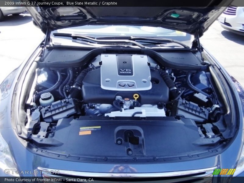 Blue Slate Metallic / Graphite 2009 Infiniti G 37 Journey Coupe
