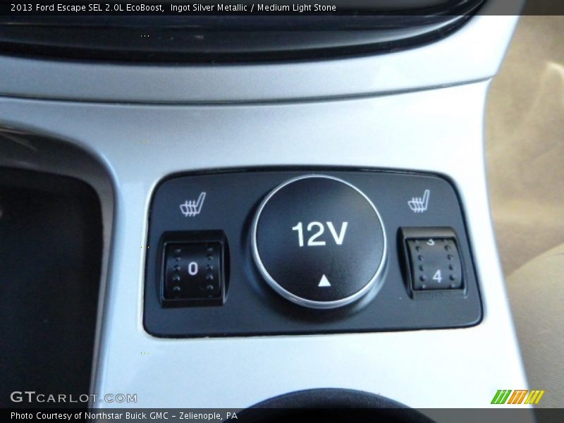 Ingot Silver Metallic / Medium Light Stone 2013 Ford Escape SEL 2.0L EcoBoost