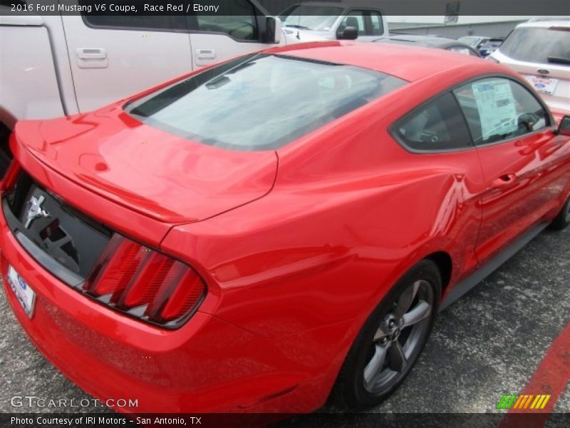 Race Red / Ebony 2016 Ford Mustang V6 Coupe