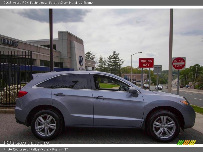 Forged Silver Metallic / Ebony 2015 Acura RDX Technology