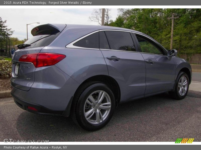 Forged Silver Metallic / Ebony 2015 Acura RDX Technology