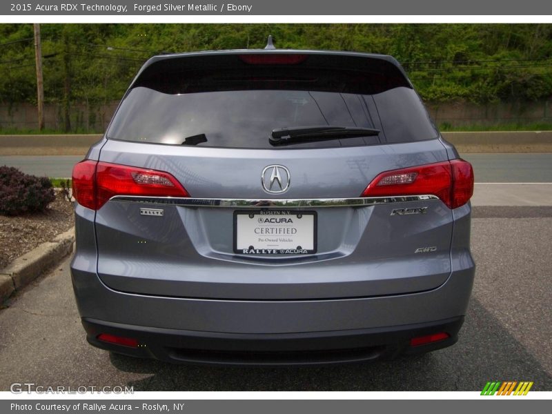 Forged Silver Metallic / Ebony 2015 Acura RDX Technology