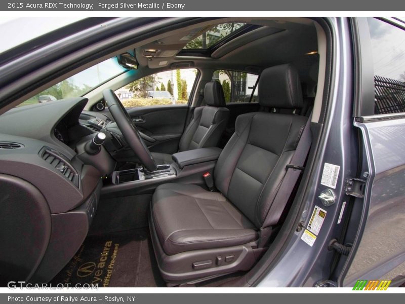 Forged Silver Metallic / Ebony 2015 Acura RDX Technology