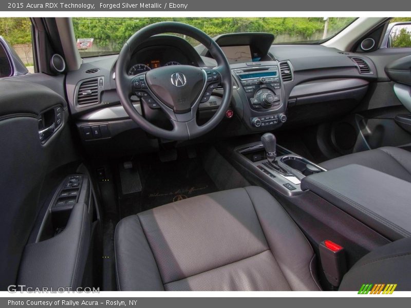 Forged Silver Metallic / Ebony 2015 Acura RDX Technology