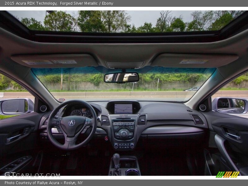 Forged Silver Metallic / Ebony 2015 Acura RDX Technology