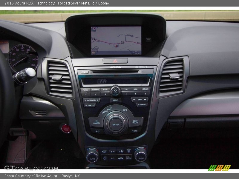 Forged Silver Metallic / Ebony 2015 Acura RDX Technology
