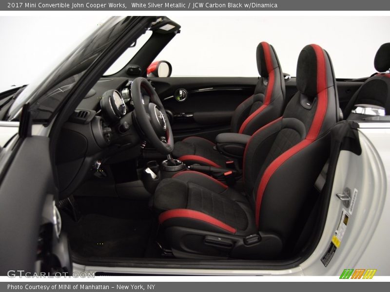 Front Seat of 2017 Convertible John Cooper Works