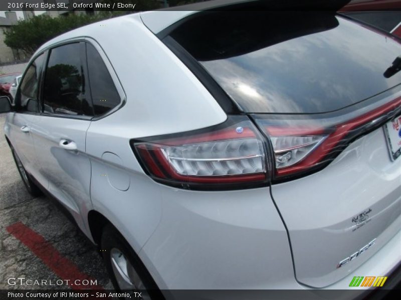 Oxford White / Ebony 2016 Ford Edge SEL