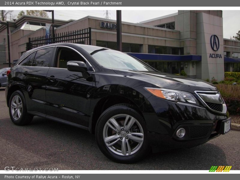 Crystal Black Pearl / Parchment 2014 Acura RDX Technology AWD