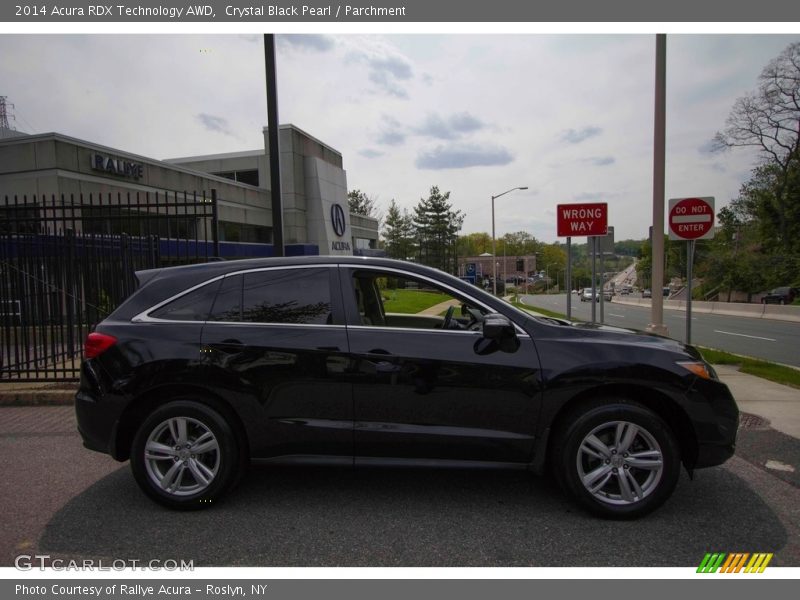 Crystal Black Pearl / Parchment 2014 Acura RDX Technology AWD