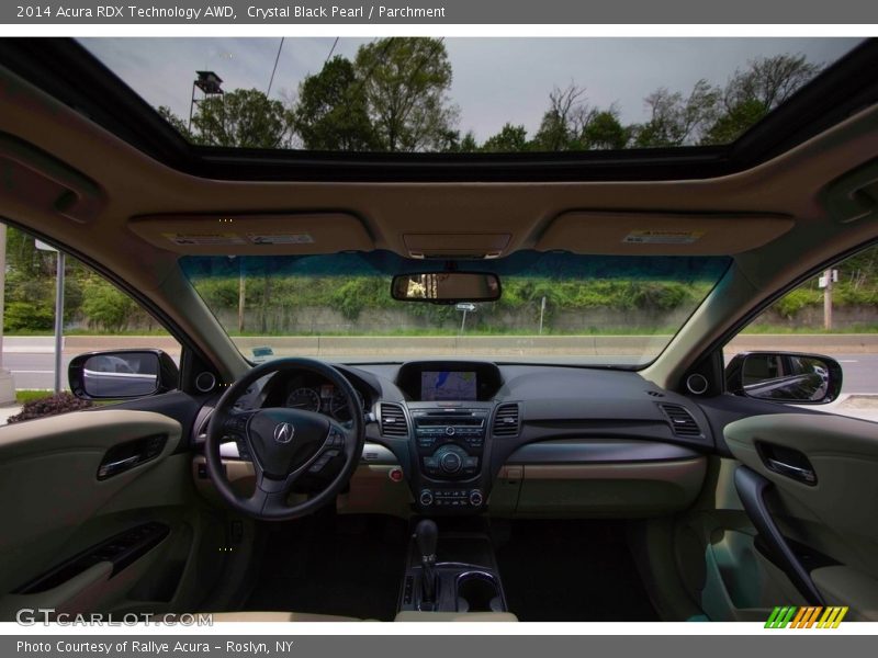 Crystal Black Pearl / Parchment 2014 Acura RDX Technology AWD