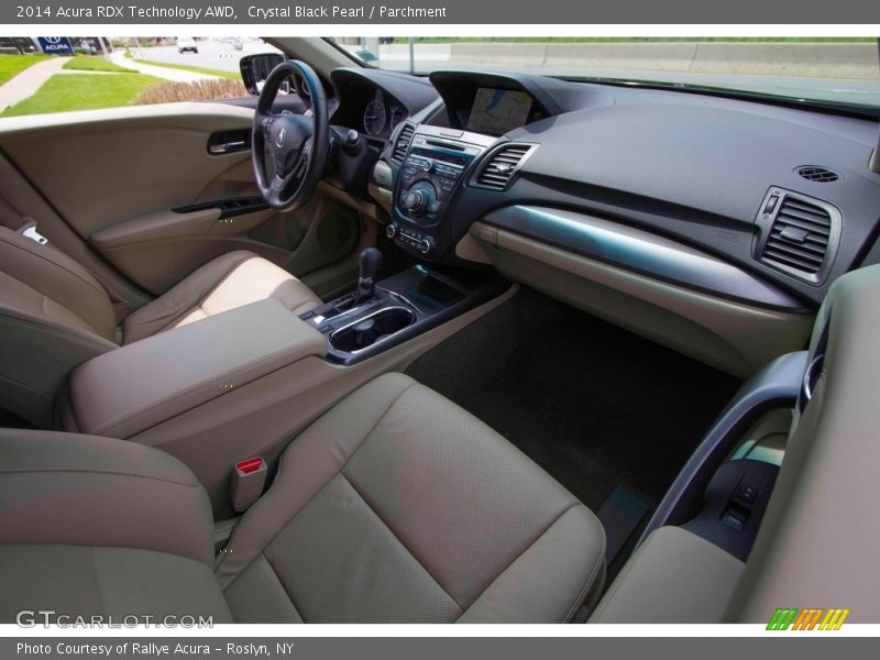 Crystal Black Pearl / Parchment 2014 Acura RDX Technology AWD