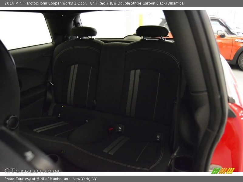 Rear Seat of 2016 Hardtop John Cooper Works 2 Door