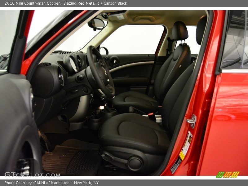 Blazing Red Metallic / Carbon Black 2016 Mini Countryman Cooper
