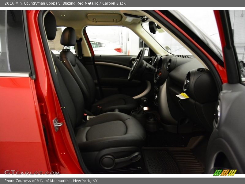Blazing Red Metallic / Carbon Black 2016 Mini Countryman Cooper