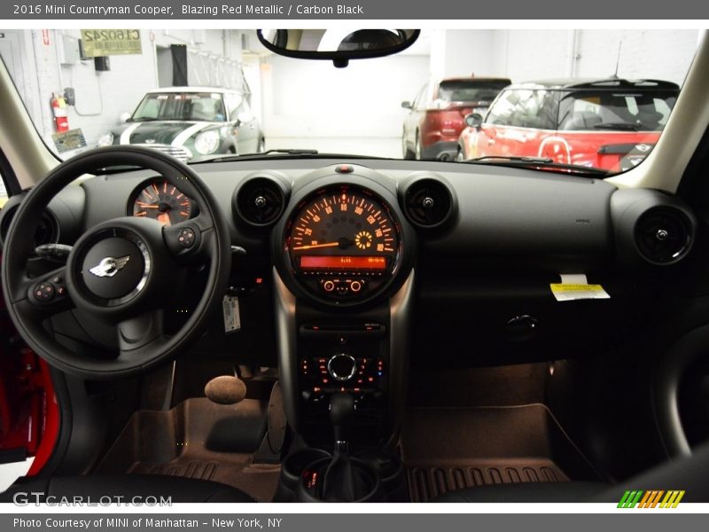 Blazing Red Metallic / Carbon Black 2016 Mini Countryman Cooper