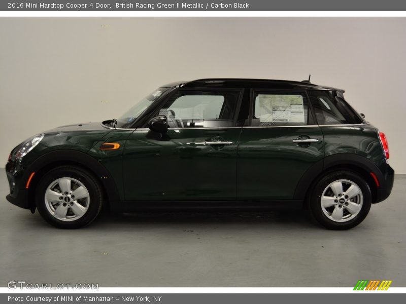 British Racing Green II Metallic / Carbon Black 2016 Mini Hardtop Cooper 4 Door
