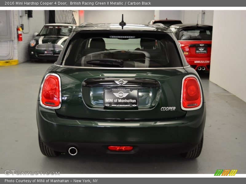 British Racing Green II Metallic / Carbon Black 2016 Mini Hardtop Cooper 4 Door