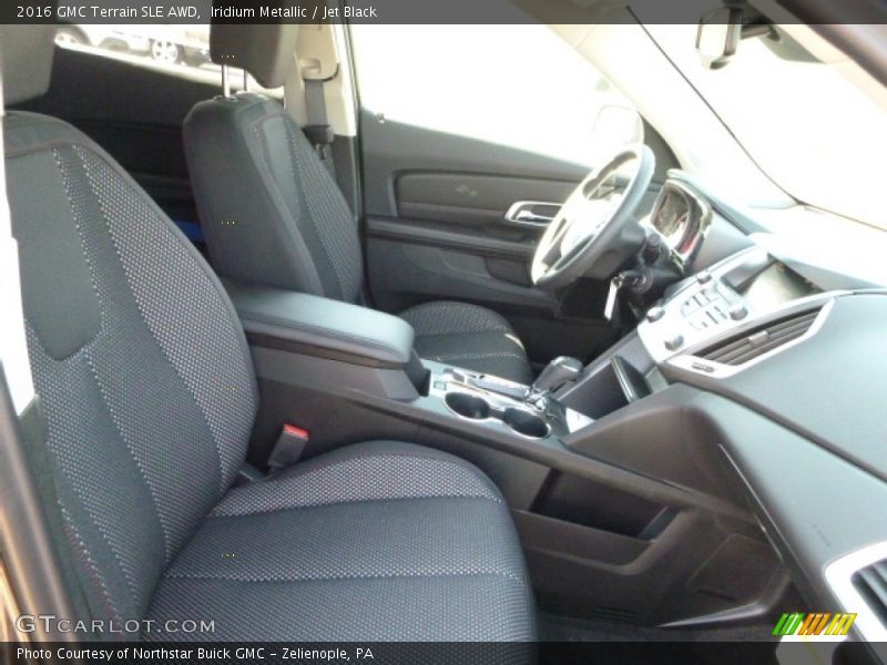 Iridium Metallic / Jet Black 2016 GMC Terrain SLE AWD