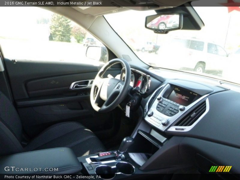 Iridium Metallic / Jet Black 2016 GMC Terrain SLE AWD