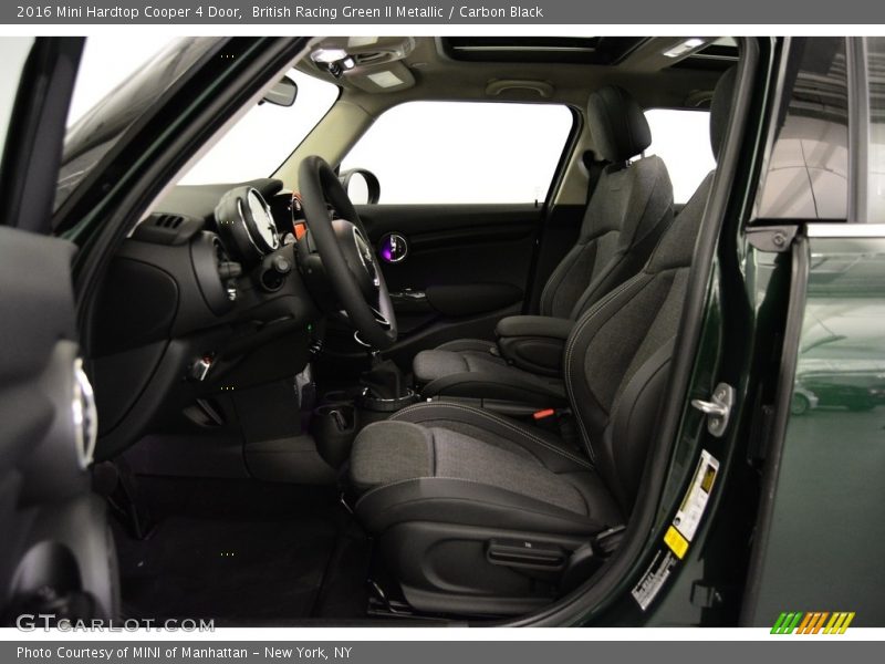 British Racing Green II Metallic / Carbon Black 2016 Mini Hardtop Cooper 4 Door