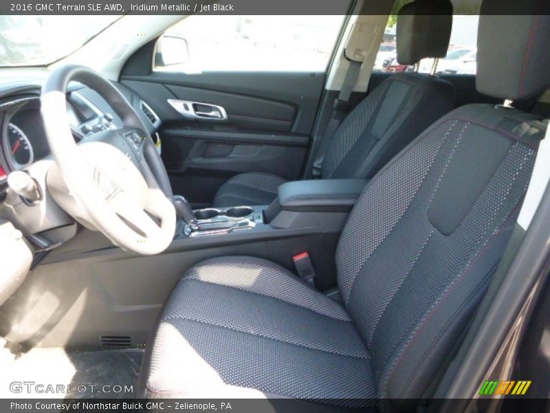Iridium Metallic / Jet Black 2016 GMC Terrain SLE AWD